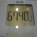 メタボおっさんダイエット　2023年9月末